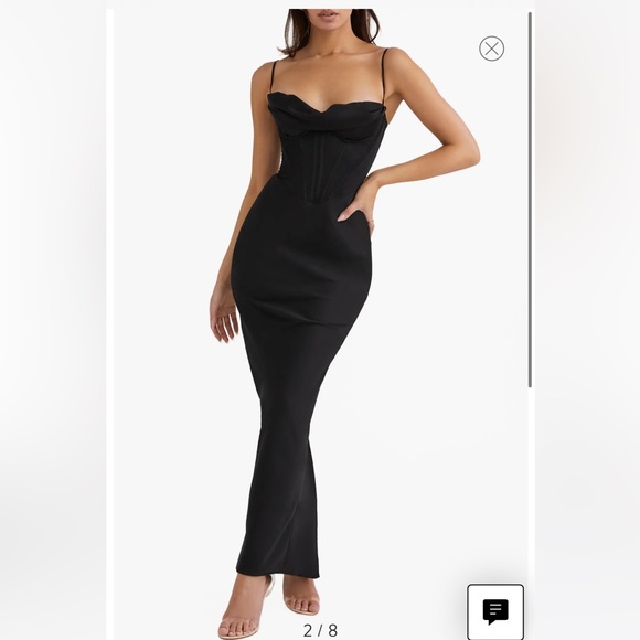 House of CB Black Corset Dress - Picture 3 of 3